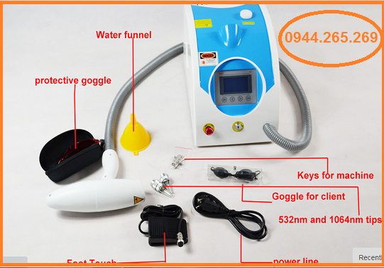 Máy xóa xăm, nám tàn nhang DG-0010